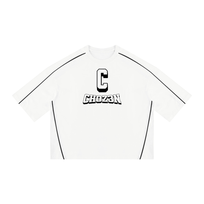 Heavyweight Boxy Piping T-Shirt