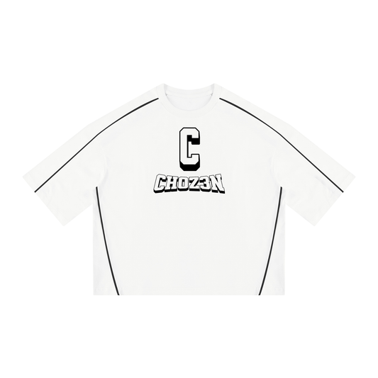Heavyweight Boxy Piping T-Shirt