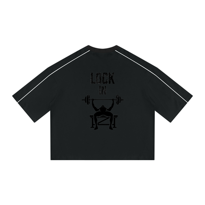 Heavyweight Boxy Piping T-Shirt