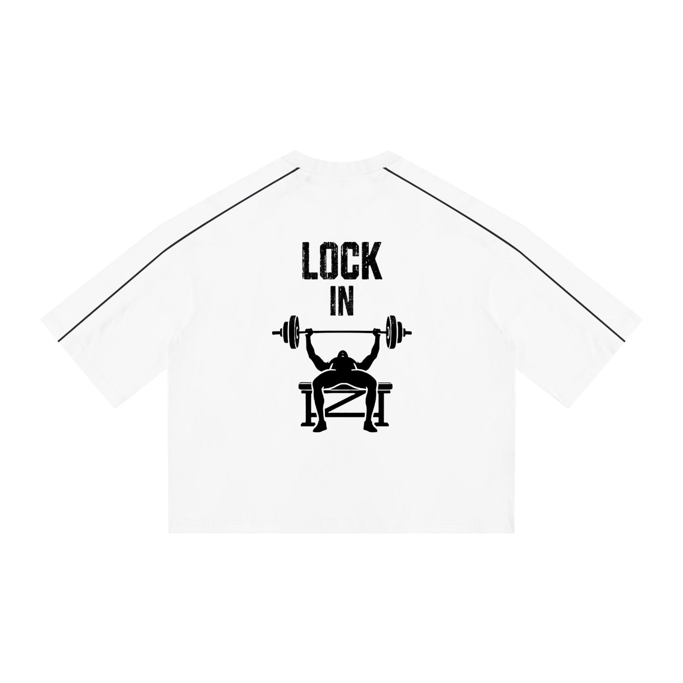 Heavyweight Boxy Piping T-Shirt
