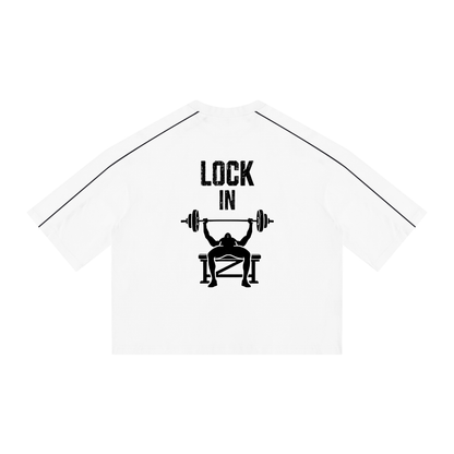 Heavyweight Boxy Piping T-Shirt