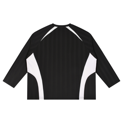 Unisex Color Block Jacquard Soccer Jersey