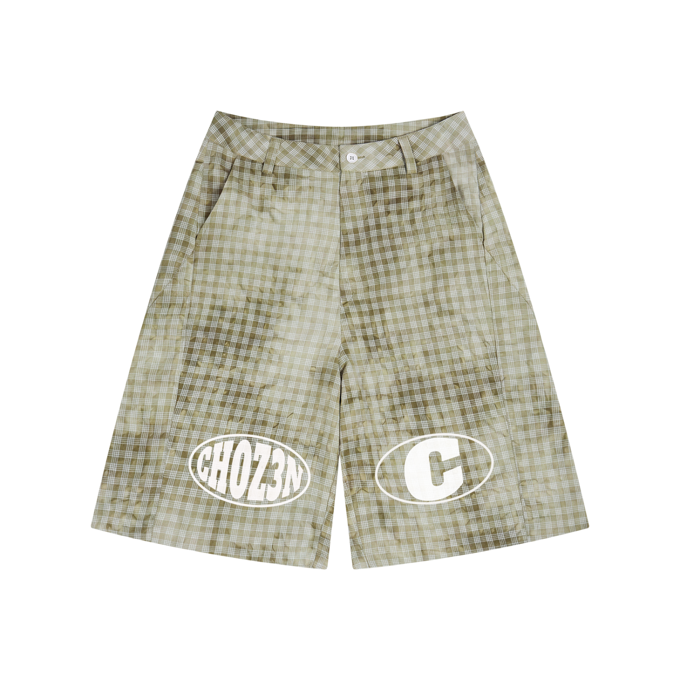 CHOZ3N Plaid Shorts