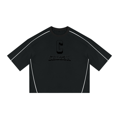 Heavyweight Boxy Piping T-Shirt