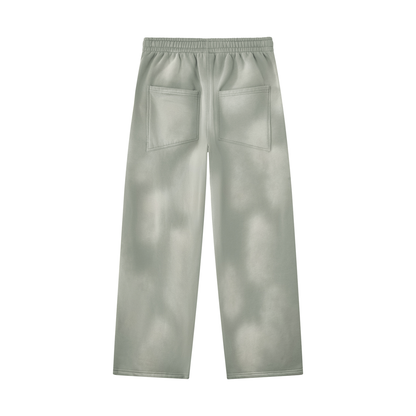 Unisex Sunfade Wide Leg Fleece Sweatpants