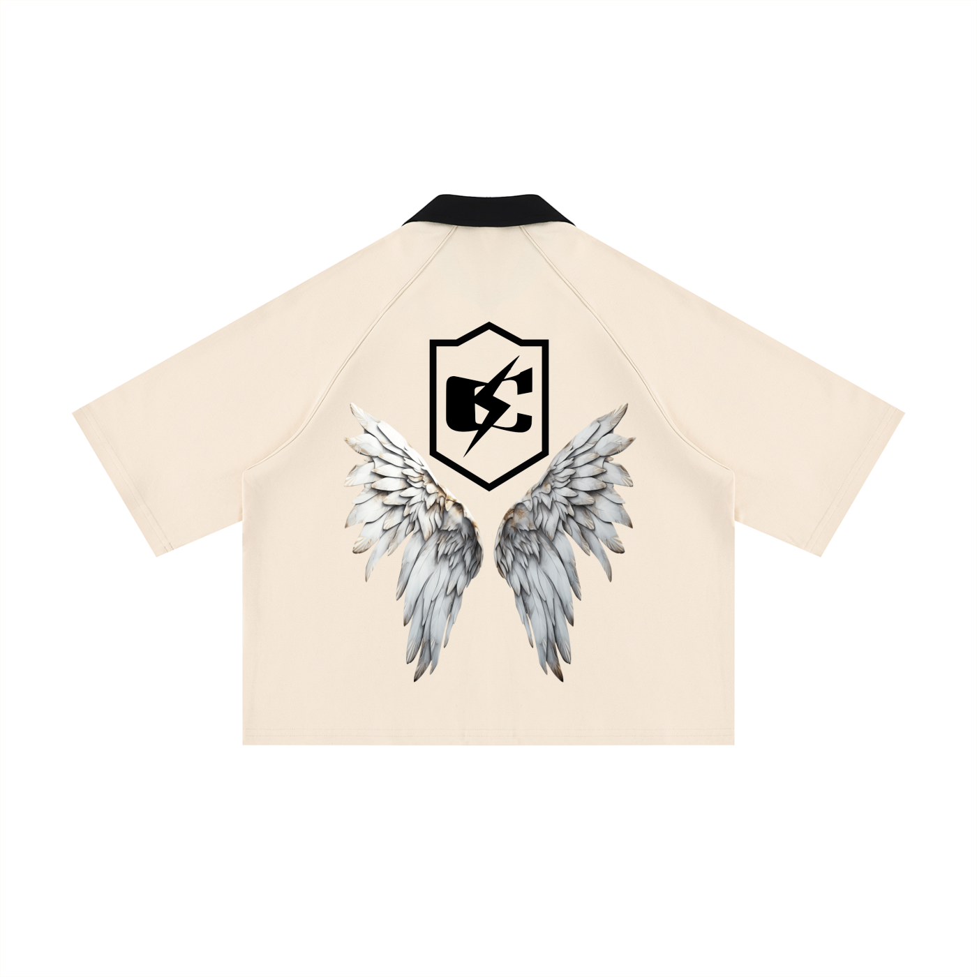 Unisex Color Block Boxy Short Sleeve Shirt
