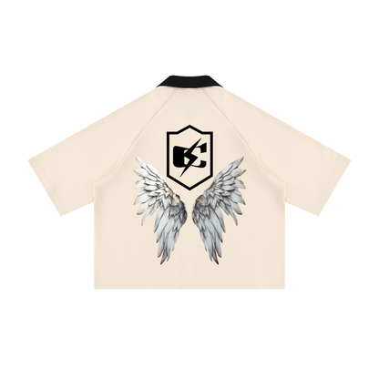 Unisex Color Block Boxy Short Sleeve Shirt